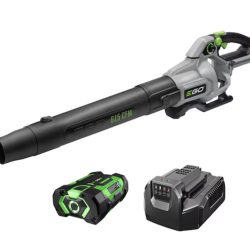 EGO POWER+ 56-volt 615-CFM 170-MPH Battery Handheld Leaf Blowe